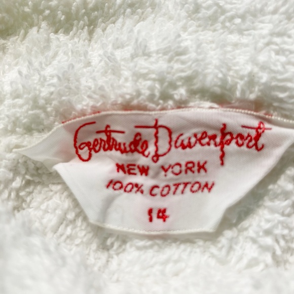 Vintage 1950’s Gertrude Davenport Swim Suit Cover-Up With Shorts! VaVa Voom! - Picture 5 of 14